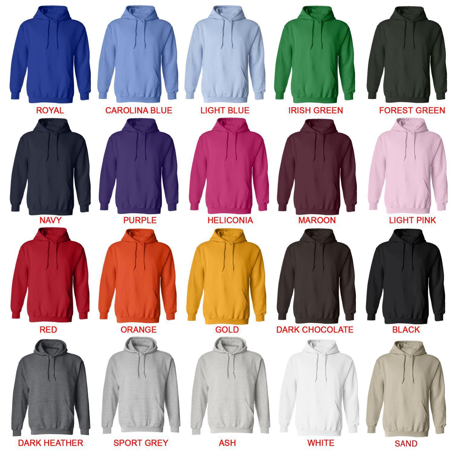 hoodie color chart - Sket Dance Store