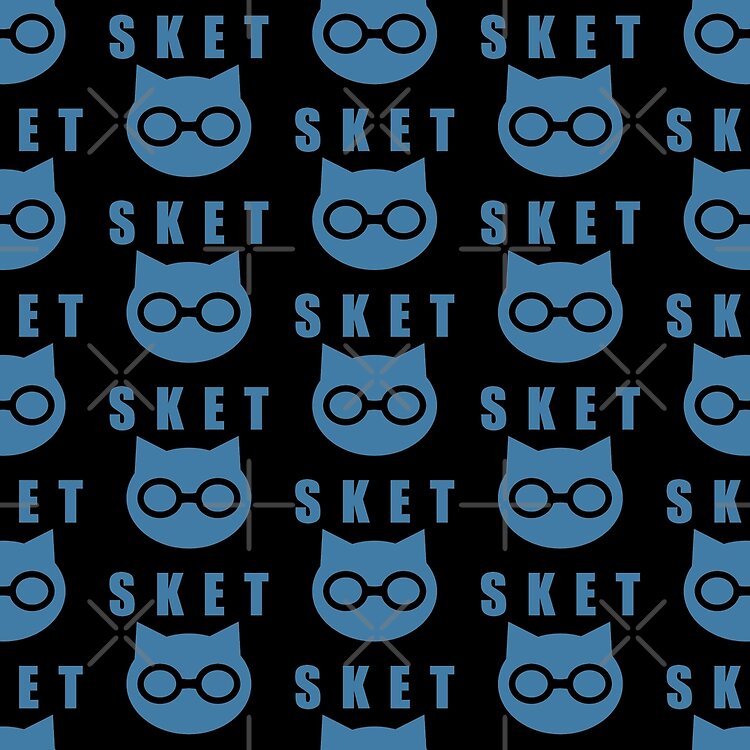 Sket Dance Sket Dan Symbol With Acronym Blue Tote Bag - Image 2