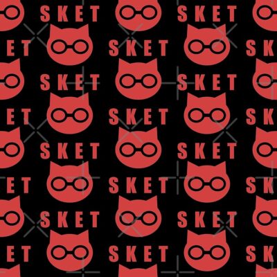 Alternative view of Sket Dance Sket Dan Symbol With Acronym Red Tote Bag