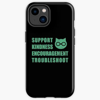 Sket Dance Sket Dan Symbol With Acronym Expansion Green Distressed Iphone Case