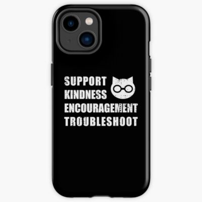 Sket Dance Sket Dan Symbol With Acronym Expansion White Distressed Iphone Case