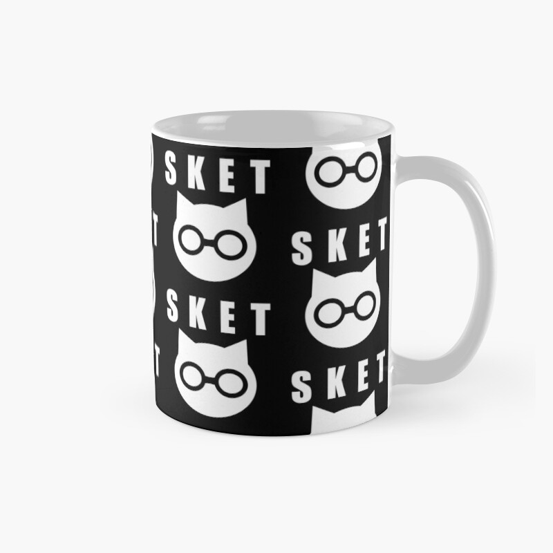Sket Dance Sket Dan Symbol With Acronym White Mug