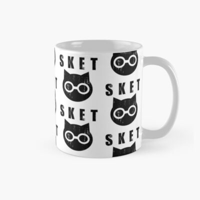 Sket Dance Sket Dan Symbol With Acronym Black Distressed Mug