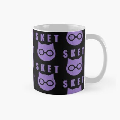 Sket Dance Sket Dan Symbol With Acronym Purple Distressed Mug
