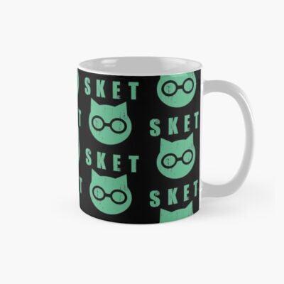 Sket Dance Sket Dan Symbol With Acronym Green Distressed Mug