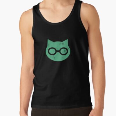 Sket Dance Sket Dan Symbol Green Distressed Tank Top