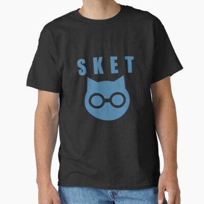 Sket Dance Sket Dan Symbol With Acronym Blue T-shirt