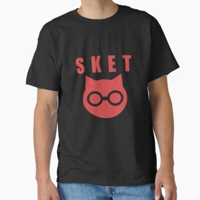 Sket Dance Sket Dan Symbol With Acronym Red T-shirt