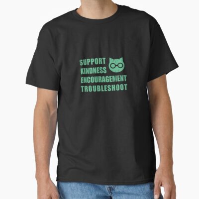Sket Dance Sket Dan Symbol With Acronym Expansion Green Distressed T-shirt