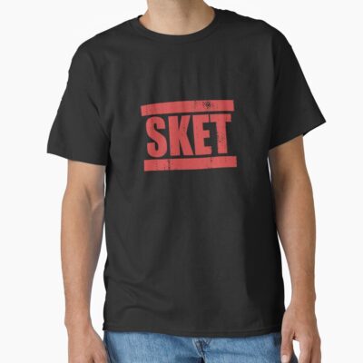Sket Dance Sket Acronym Red Distressed T-shirt