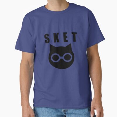 Sket Dance Sket Dan Symbol With Acronym Black T-shirt