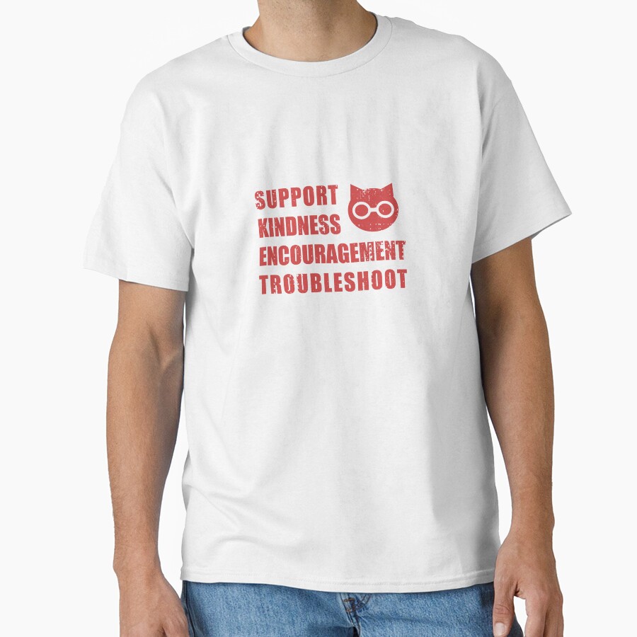 Sket Dance Sket Dan Symbol With Acronym Expansion Red Distressed T-shirt - Image 2