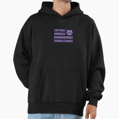 Sket Dance Sket Dan Symbol With Acronym Expansion Purple Hoodie
