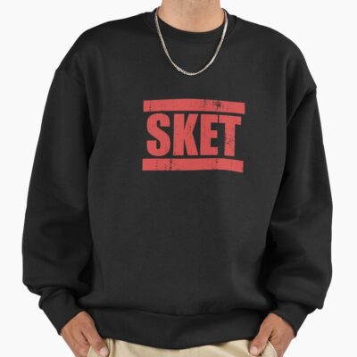 Sket Dance Sket Acronym Red Distressed Sweatshirt