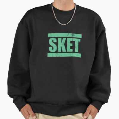Sket Dance Sket Acronym Green Distressed Sweatshirt