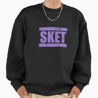 Sket Dance Sket Acronym Purple Distressed Sweatshirt