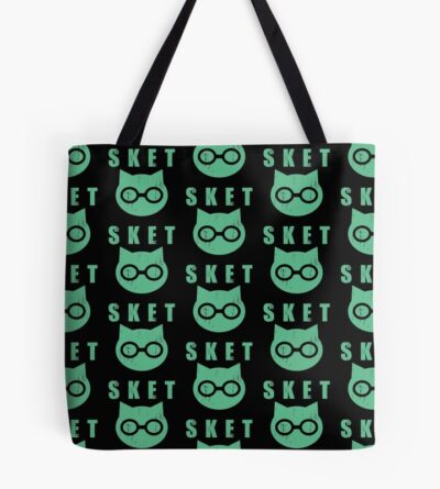 Sket Dance Sket Dan Symbol With Acronym Green Distressed Tote Bag