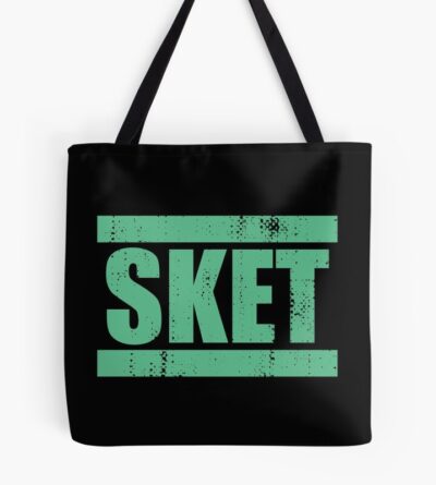 Sket Dance Sket Acronym Green Distressed Tote Bag