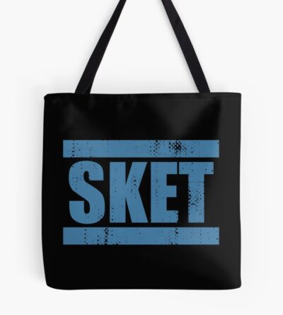 Sket Dance Sket Acronym Blue Distressed Tote Bag