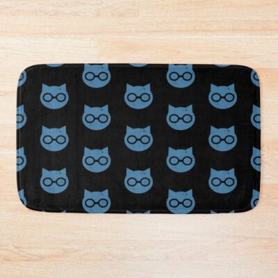 Sket Dance Sket Dan Symbol Blue Distressed Bath Mat