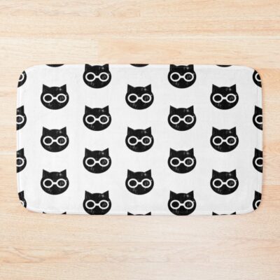 Sket Dance Sket Dan Symbol Black Distressed Bath Mat