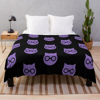 Sket Dance Sket Dan Symbol Purple Throw Blanket