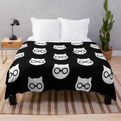 Sket Dance Sket Dan Symbol White Throw Blanket