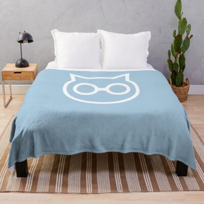 Sket Dance White Essential T Shirt Throw Blanket