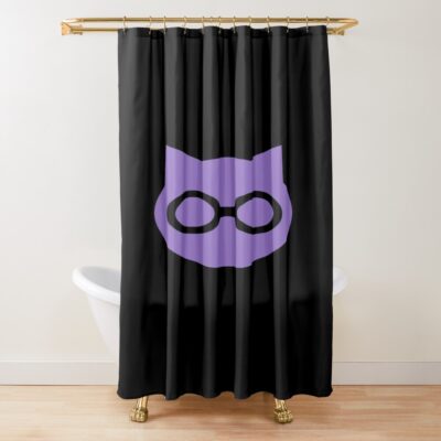 Sket Dance Sket Dan Symbol Purple Shower Curtain