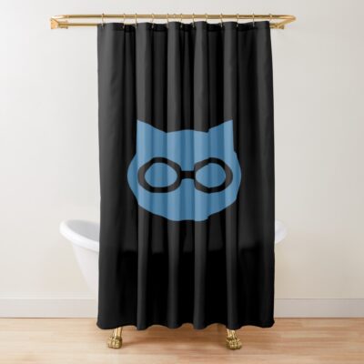 Sket Dance Sket Dan Symbol Blue Shower Curtain