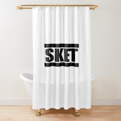 Sket Dance Sket Acronym Black Shower Curtain