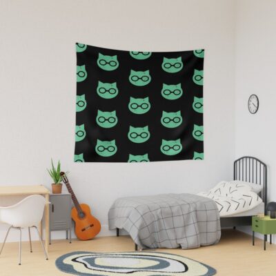 Sket Dance Sket Dan Symbol Green Distressed Tapestry