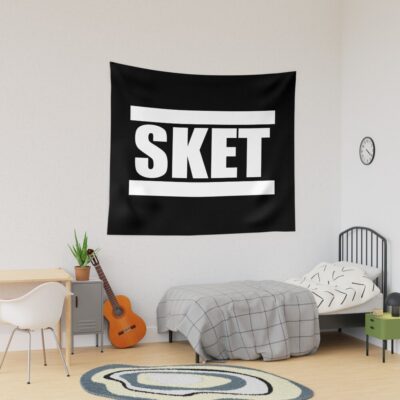 Sket Dance Sket Acronym White Tapestry
